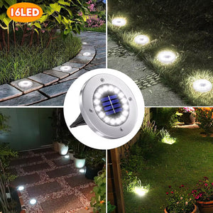Nuvora Solar Ground Lights – 16LED