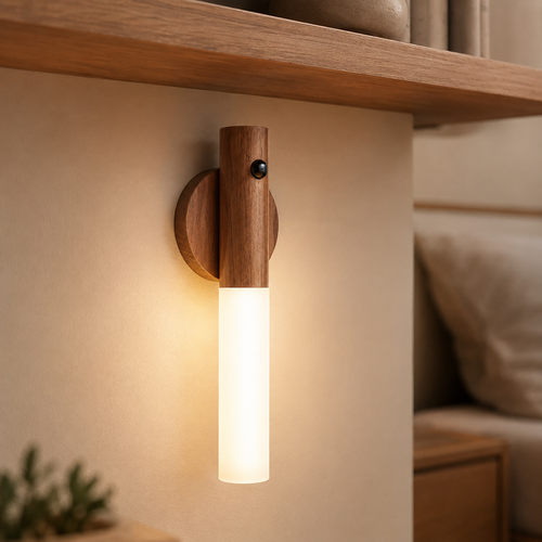 Nuvora Glow – מנורת חיישן אלחוטית מגנטית