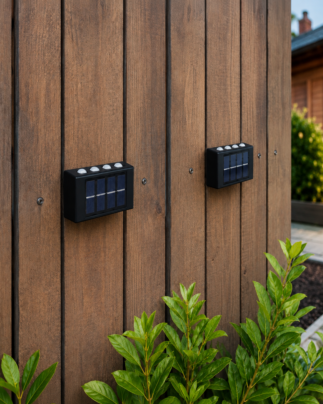 Nuvora Solar Wall Light – תאורת קיר סולארית Up & Down כבוי